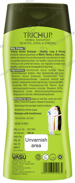 Trichup Healthy, Long & Strong Natural Shampoo 200 ml