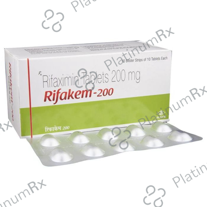 Rifakem 200mg Tablet 10s