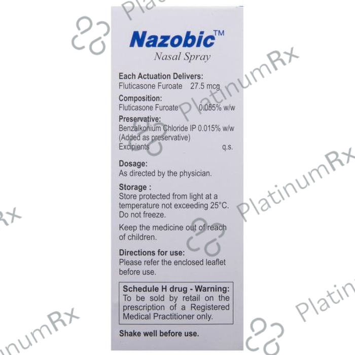 Nazobic 27.7mcg Nasal Spray 6gm
