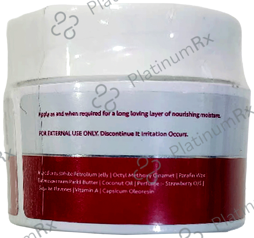 Dermistry Lip Balm for Plumping Nourishing Lightening Balm Strawberry