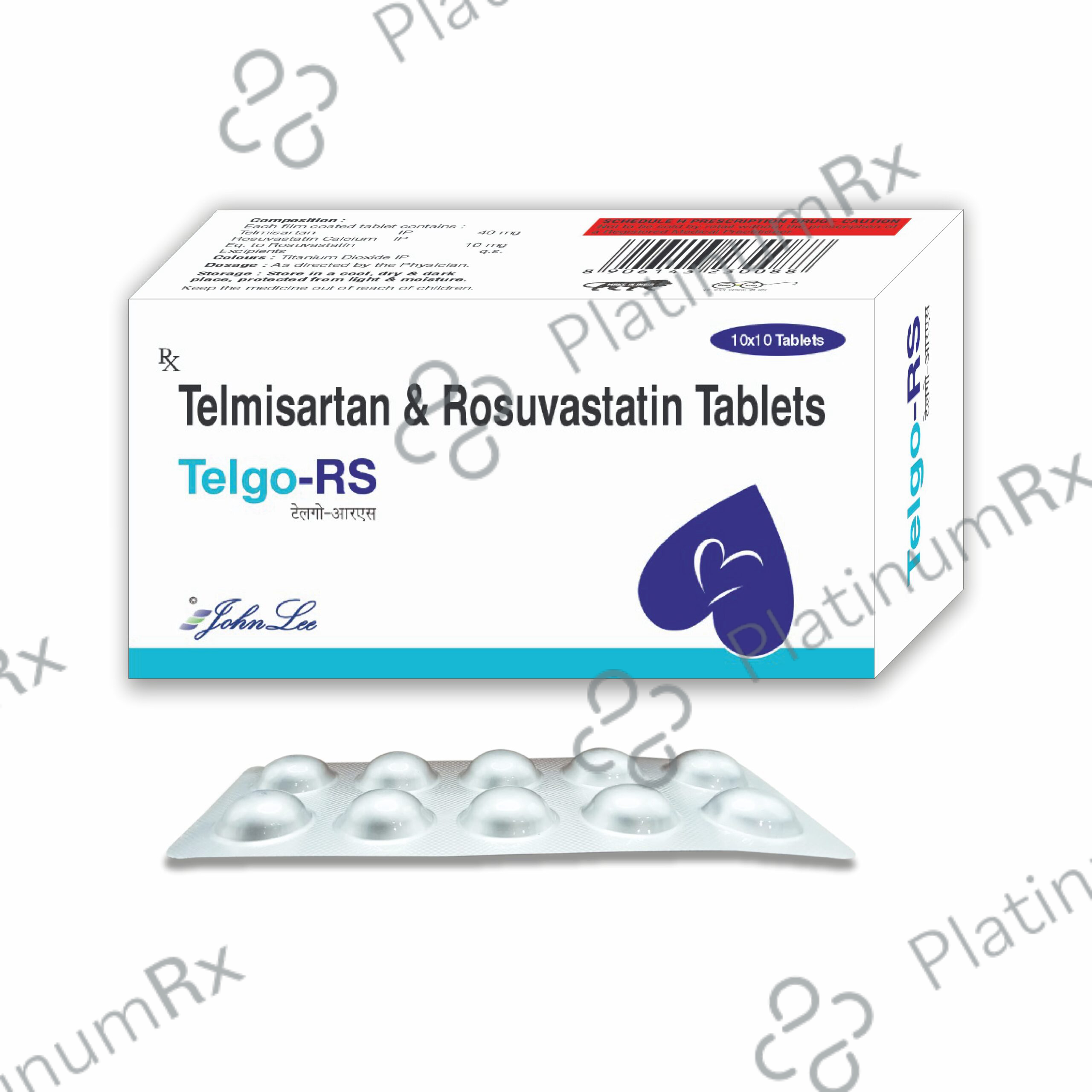 Telgo RS 40/10mg Tablet 10s