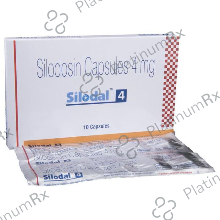 Silodal 4mg Capsule 10s