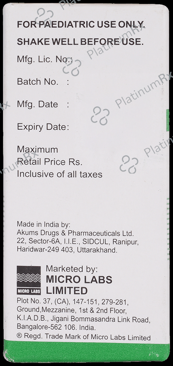 Azilide RediMed 200mg Syrup 15ml