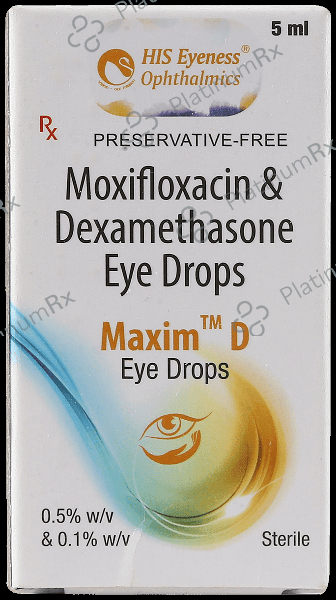 Maxim D Eye Drop 5ml