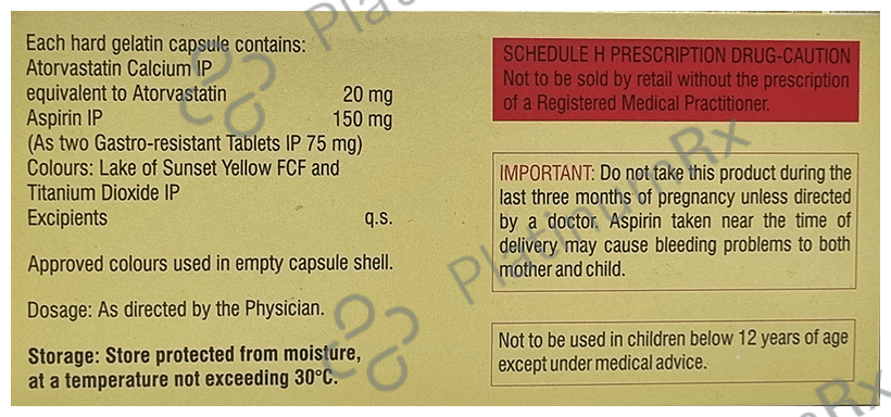 Ecosprin AV 150/20mg Capsule 15s