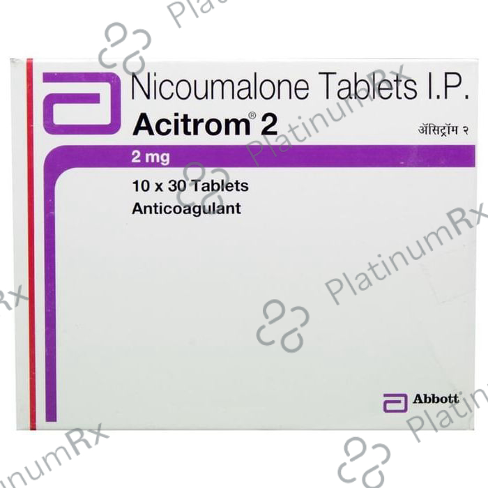 Acitrom 2mg Tablet 10s