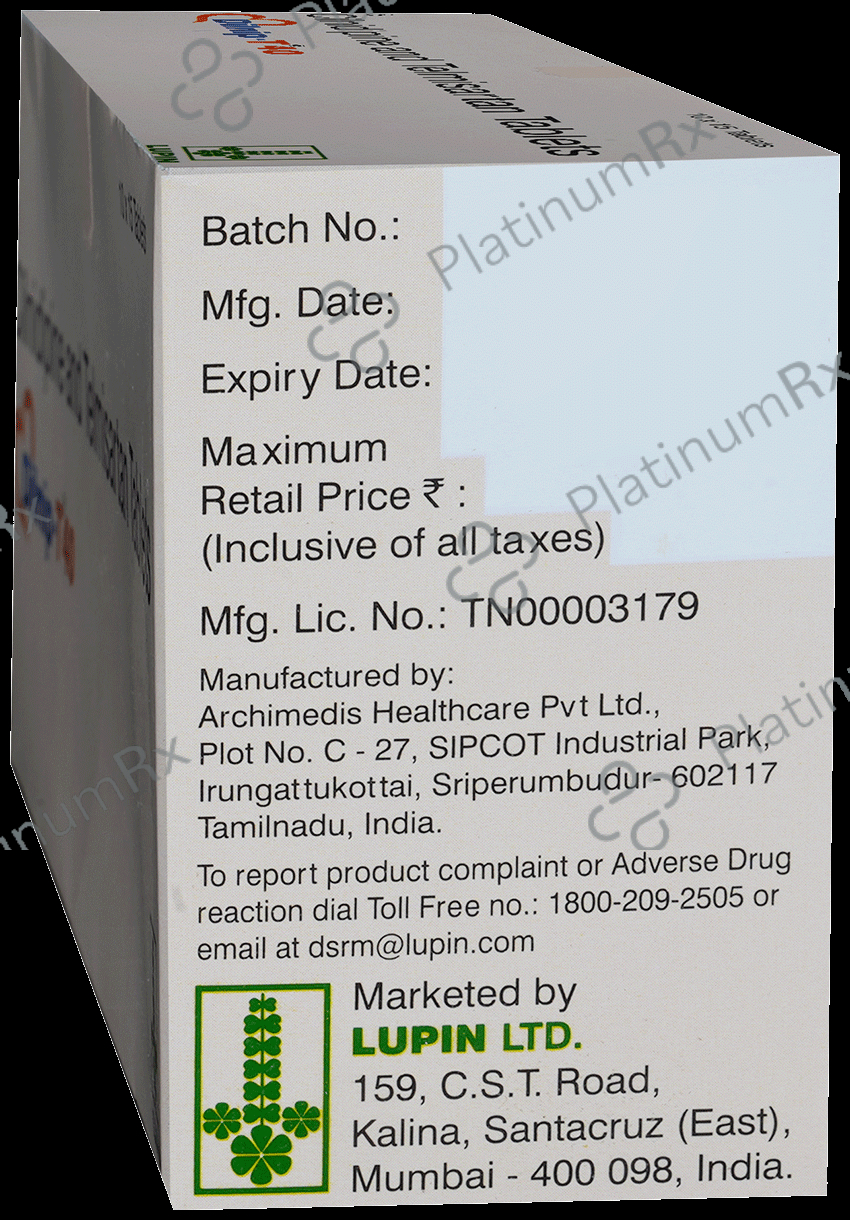 Dilnip T 10/40mg Tablet 15s