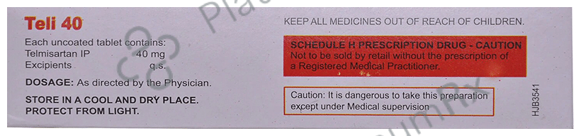Teli 40mg Tablet 10s