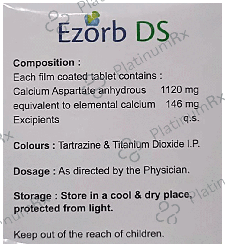 Ezorb DS Tablet 15 tablets