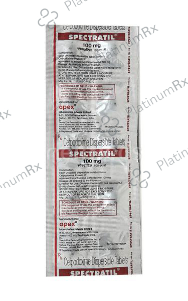 Spectratil 100mg Tablet 10s