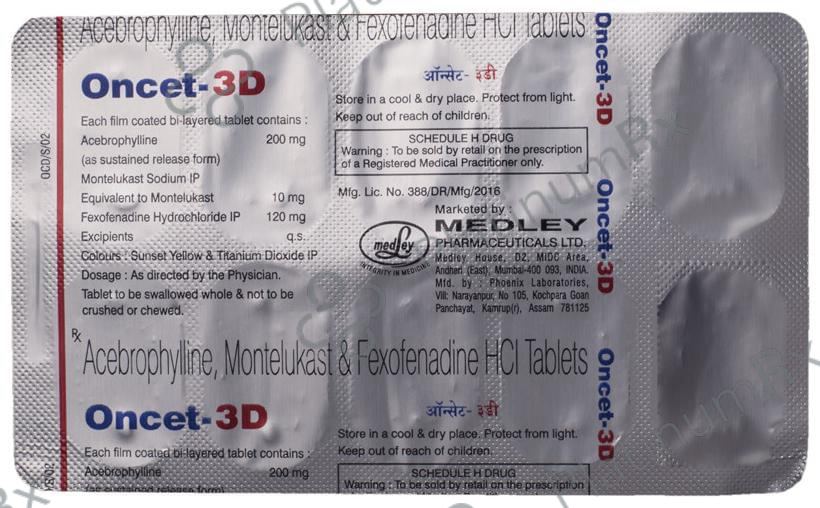 Oncet 3D Tablet SR 10s