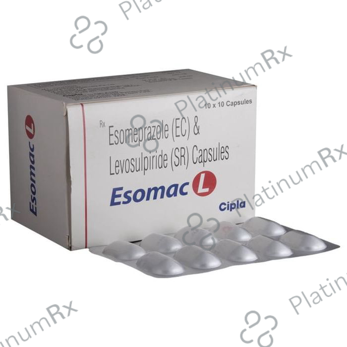 Esomac L 40/75mg Capsule SR 10s