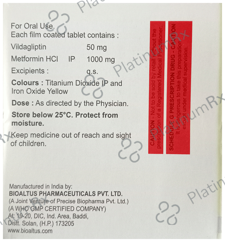 Vildawell M Forte Tablet