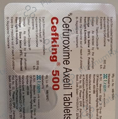Cefking 500mg Tablet