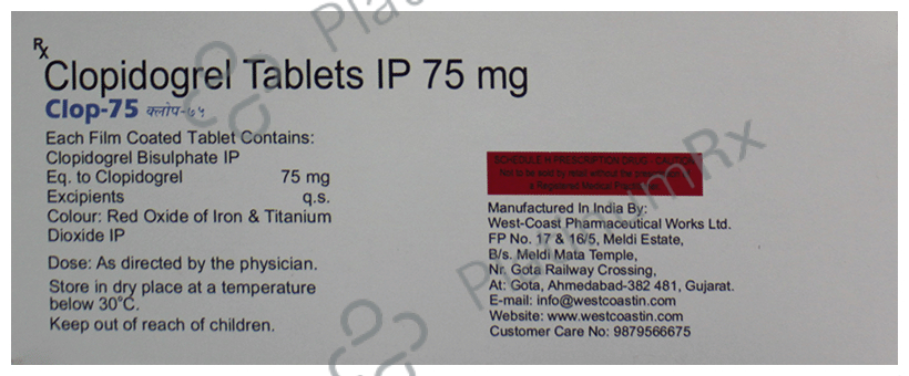 Clop 75 Tablet