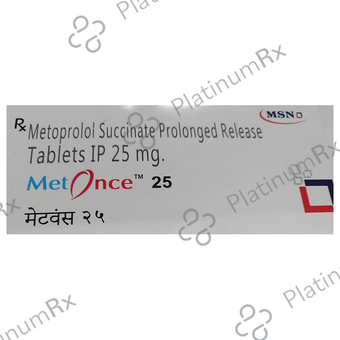 Metonce 25mg Tablet PR