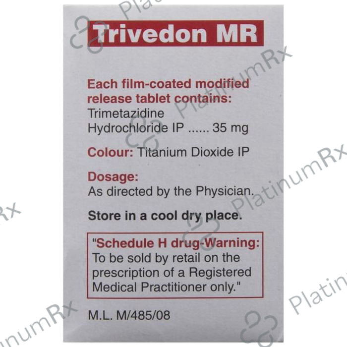 Trivedon MR 35mg Tablet 10s