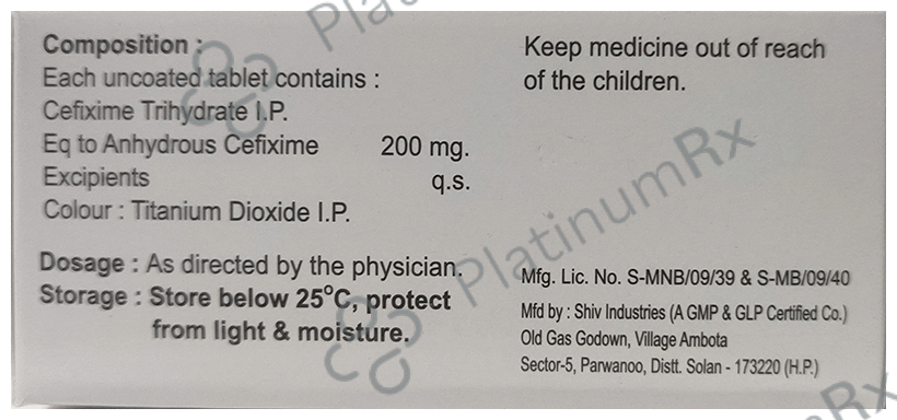 Cefic 200 Tablet