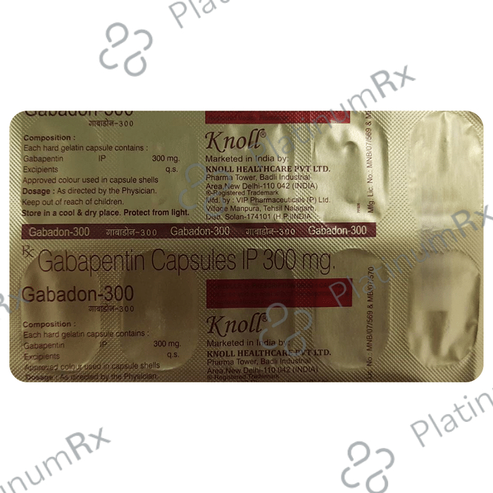 Gabadon 300mg Capsule 10s