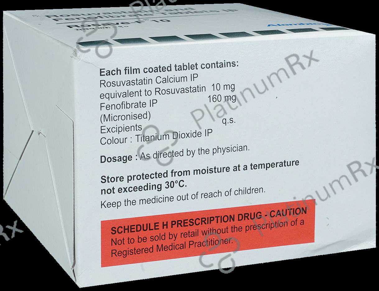 Rosave F 10/160mg Tablet 15s