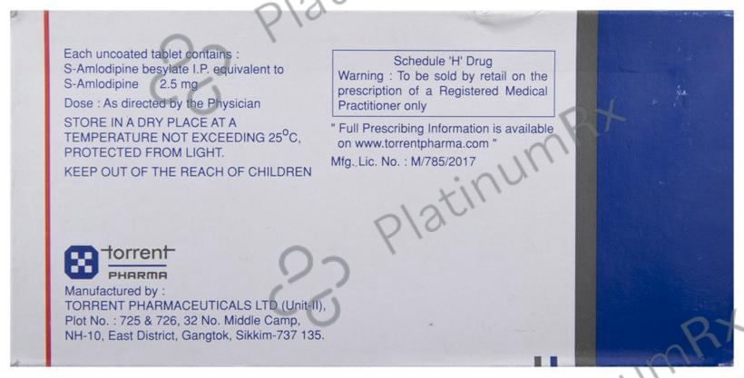 Esam 2.5mg Tablet 10s