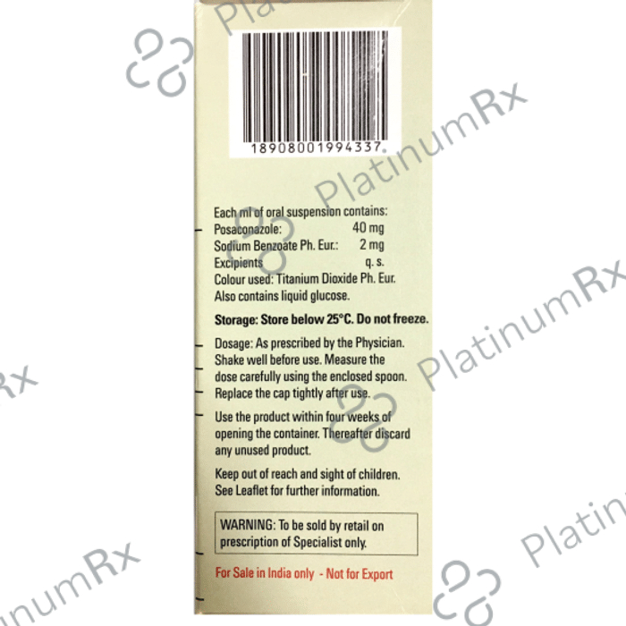 Noxafil Oral Suspension