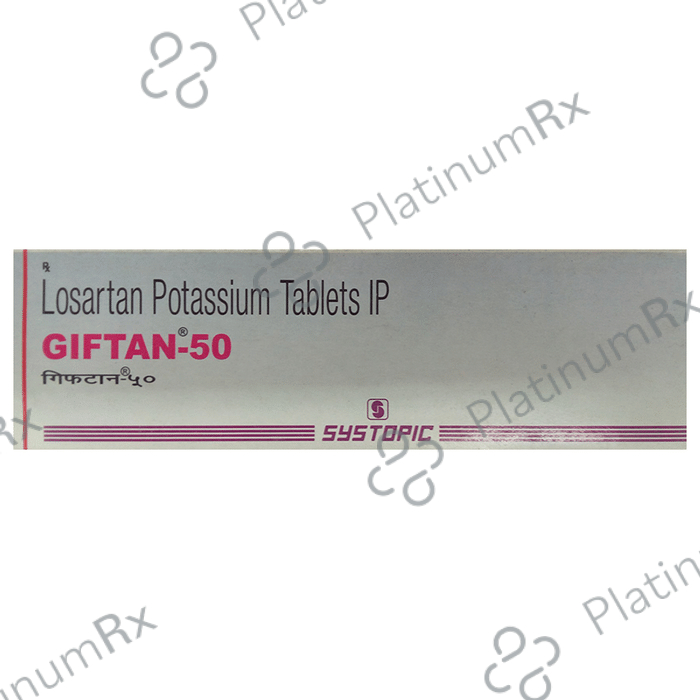 Giftan 50mg Tablet 10s