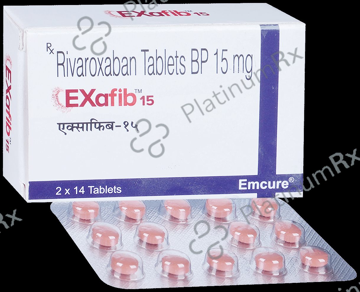 Exafib 15mg Tablet 14s