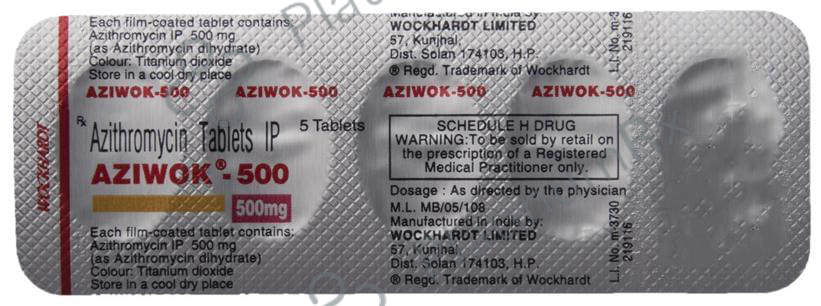 Aziwok 500mg Tablet 5s