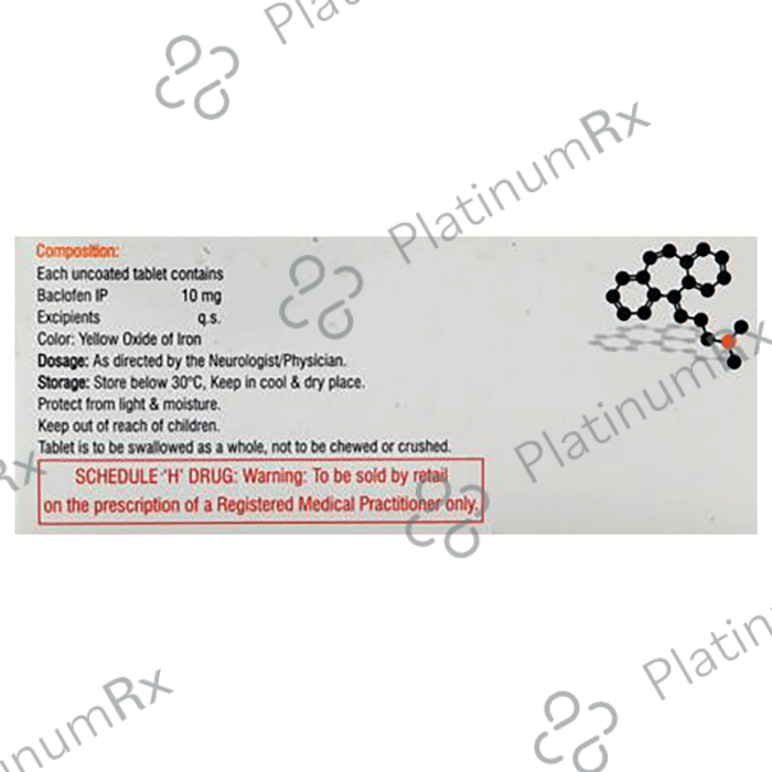 Bacloren 10mg Tablet 10s