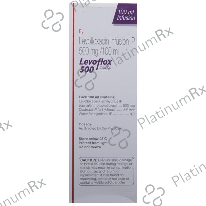 Levoflox 500mg Infusion 100ml