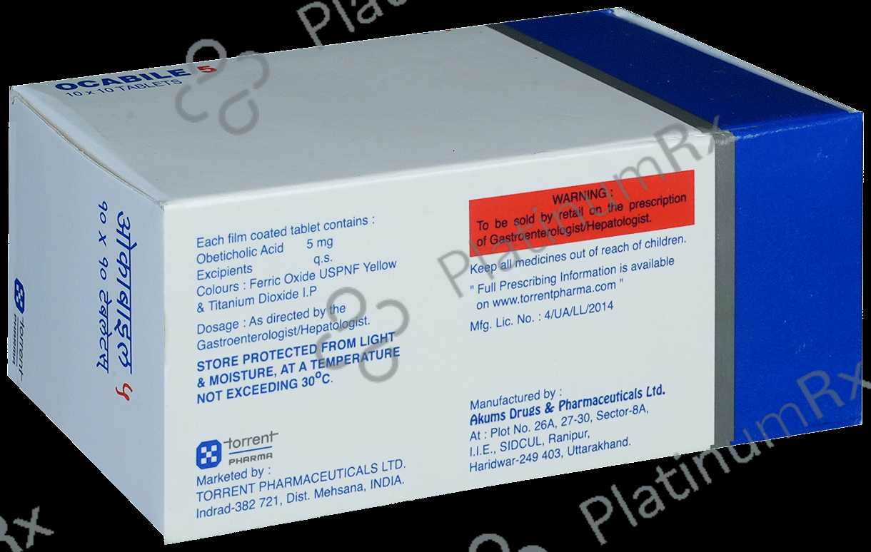 Ocabile 5mg Tablet 10s