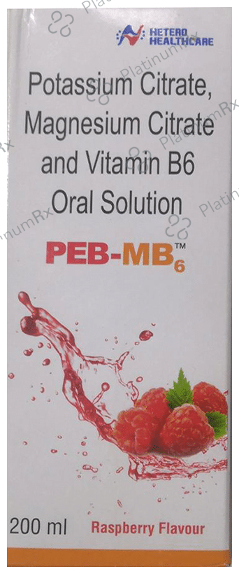 Peb MB 6 Syrup Raspberry