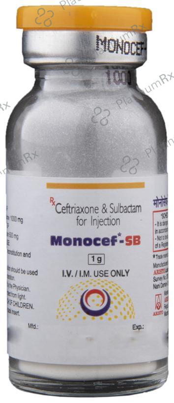 Monocef SB 1.5gm Injection 1s