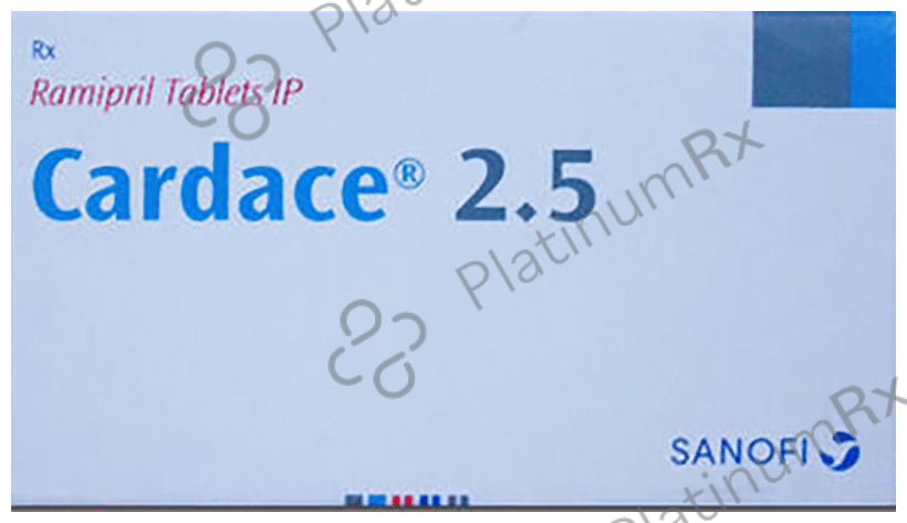 Cardace 2.5mg Tablet 15s