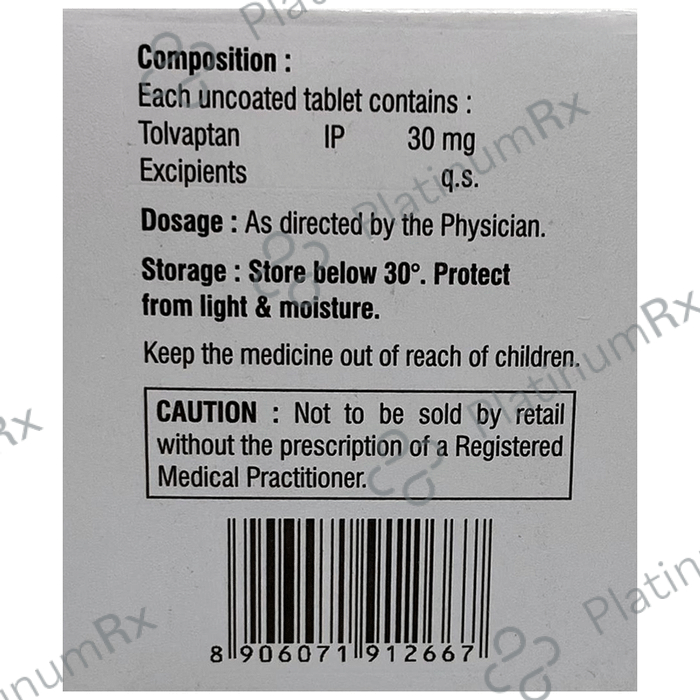 Tolvaptan 30 Tablet