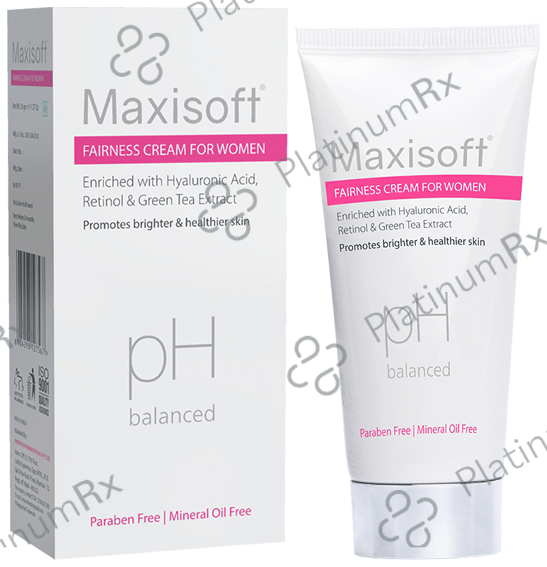 Maxisoft Fairness Cream for Women (50gm Each) 1 Tube