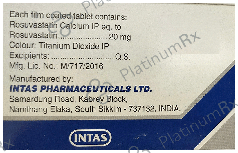 Lipitas 20 Tablet 10 Tablet