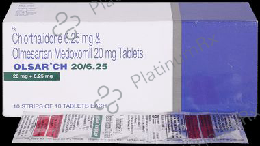 Olsar CH 20/6.25mg Tablet 10s