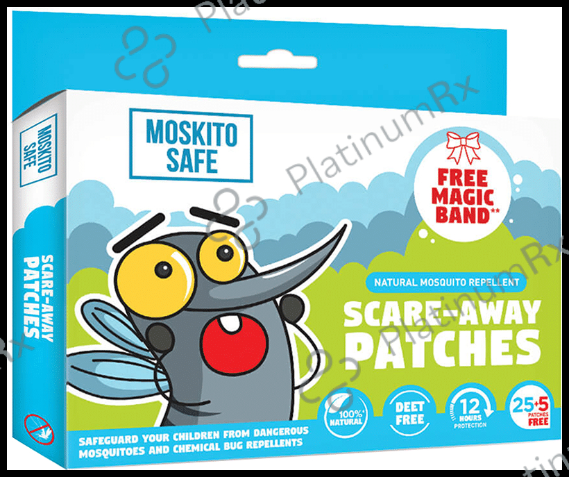 Moskito Safe Scare-Away Natural Mosquito Repellent Patch
