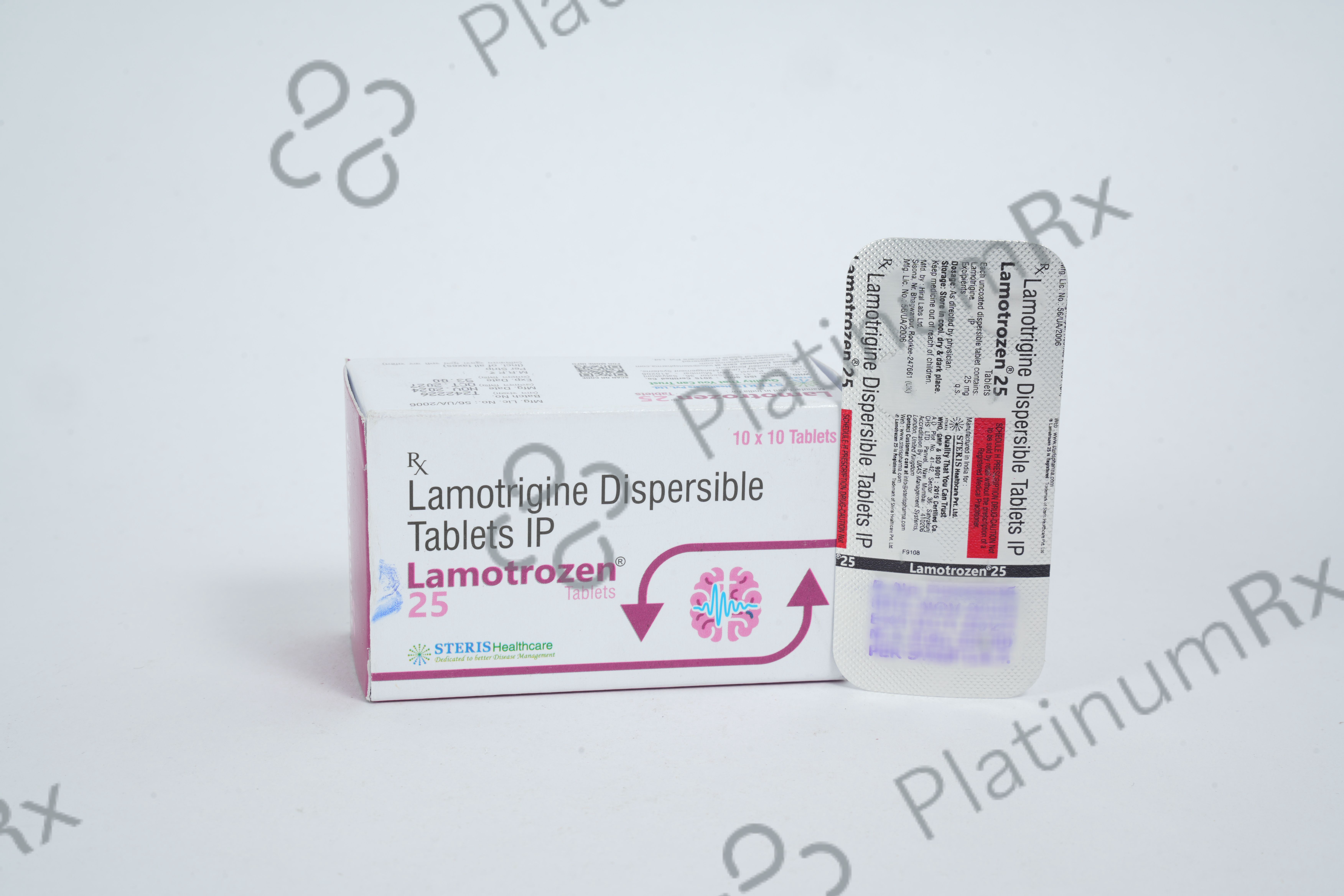 Lamotrozen 25mg Tablet 10s