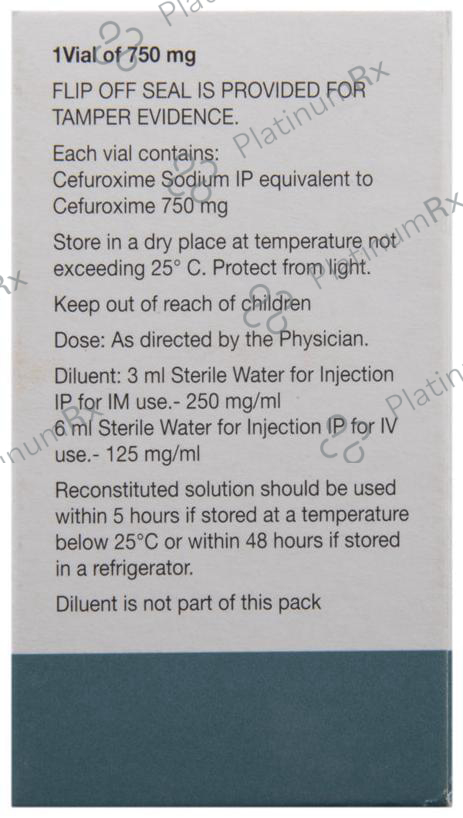 Supacef 750mg Injection 10ml