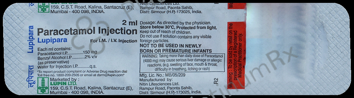 Lupipara 150mg Injection