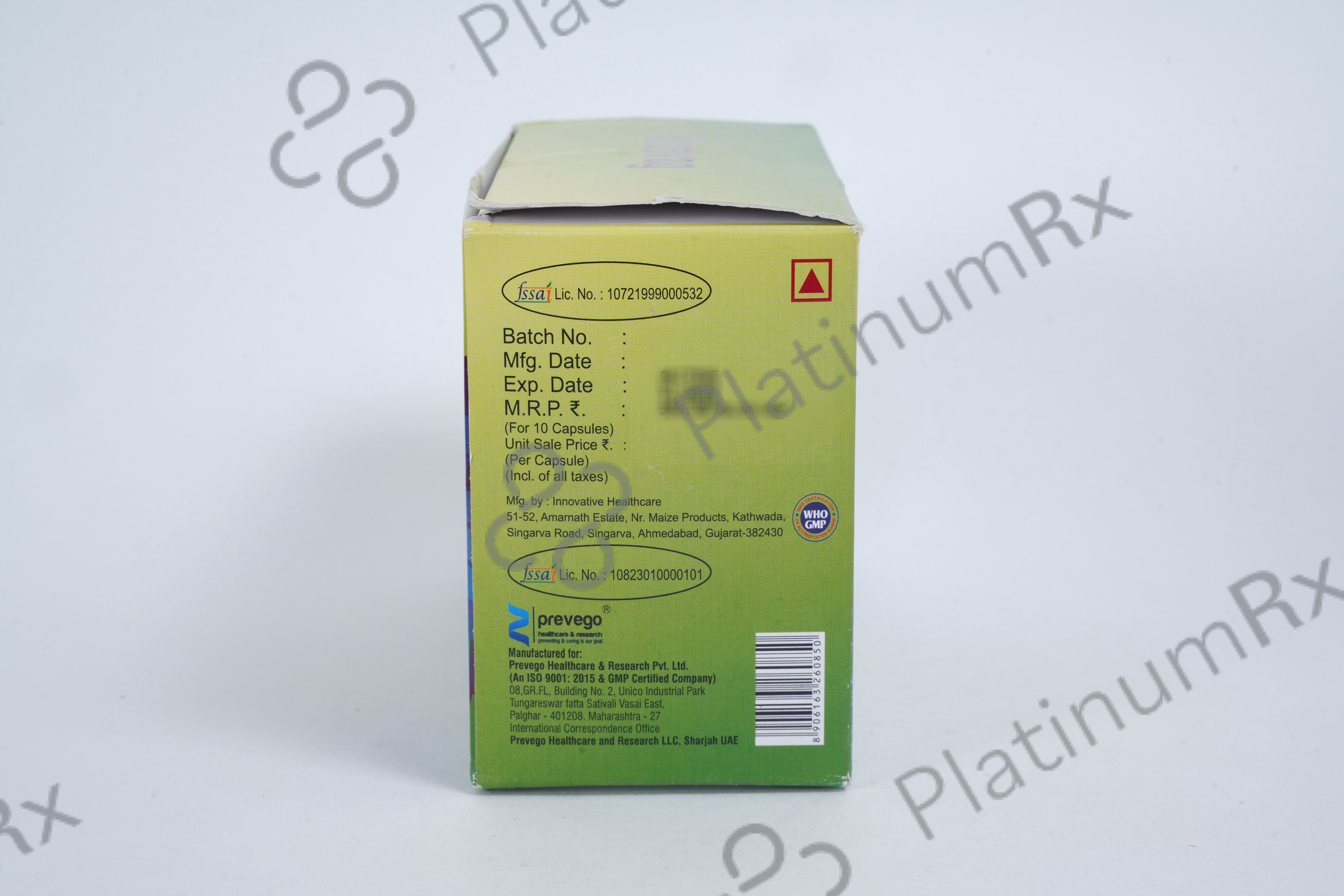 Tocovag 200mg Capsule 10s