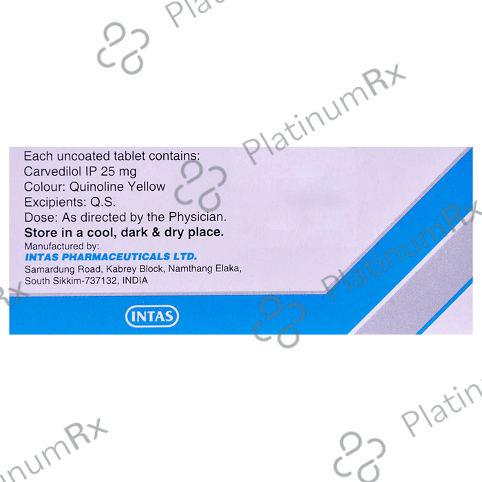 Carca 25mg Tablet 10s