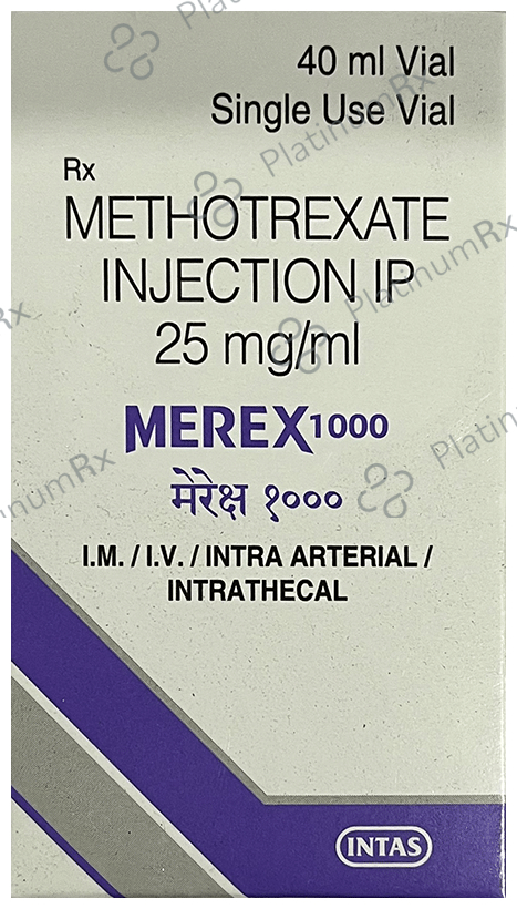 Merex 1000mg Injection 40 Injection
