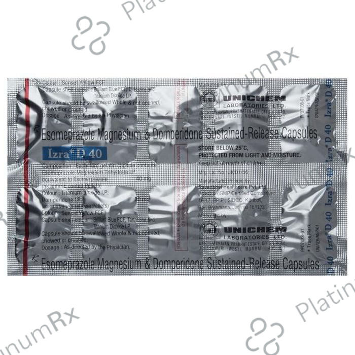 Izra D 40/30mg Capsule SR 10s