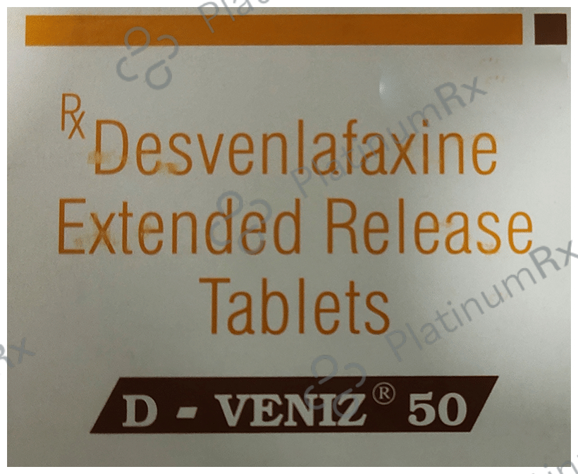 D Veniz 50mg Tab ER 10s