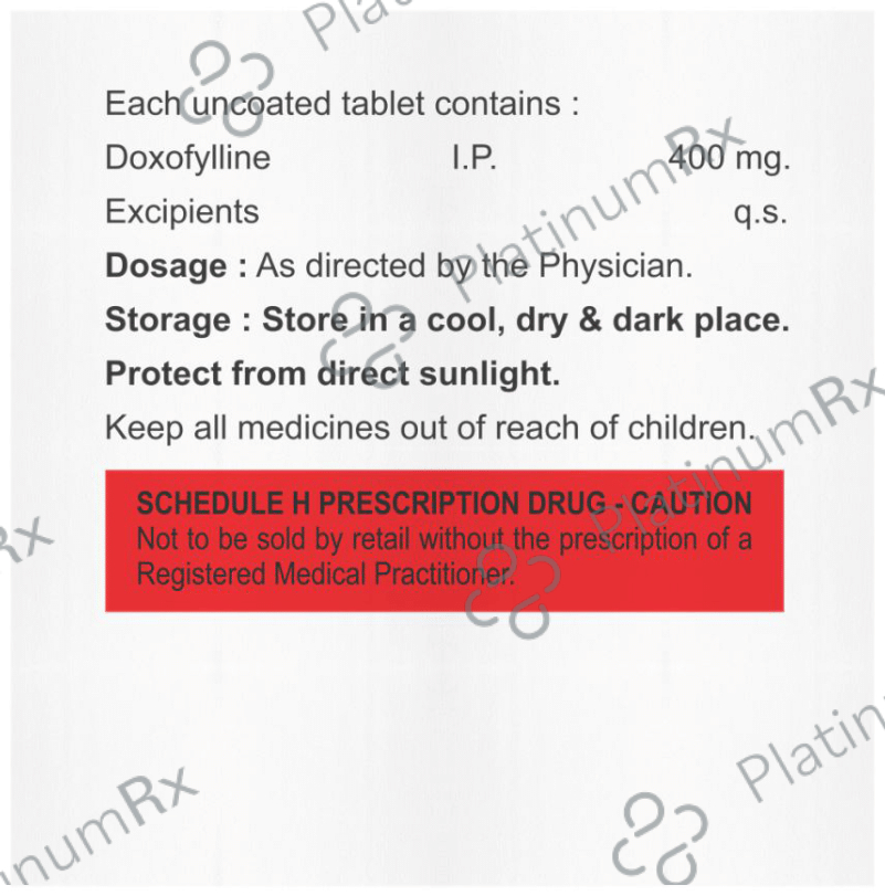 Doxorin 400 Tablet