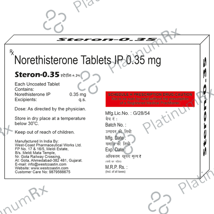 Steron 0.35 Tablet